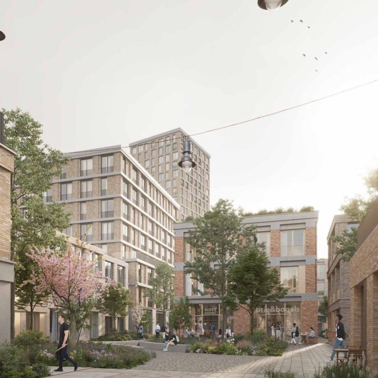 Woningbouw afgewisseld met groen, Roto Deventer