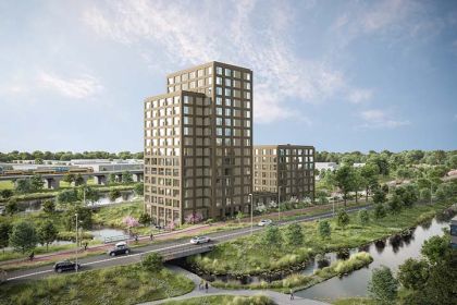 ontwerp voor het woonconcept in Gouda